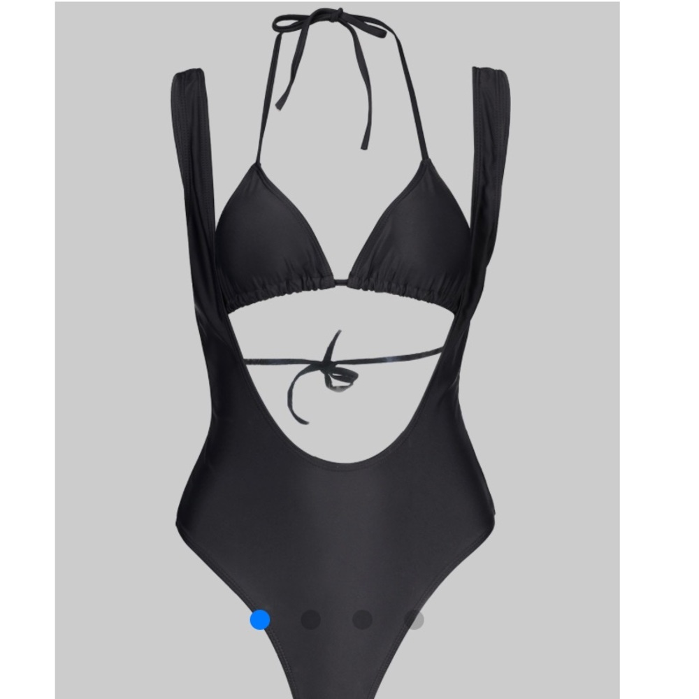 Plunge one-piece swimsuit -Top Not included!